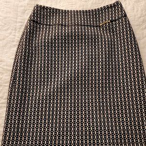 Wool Pattern Skirt